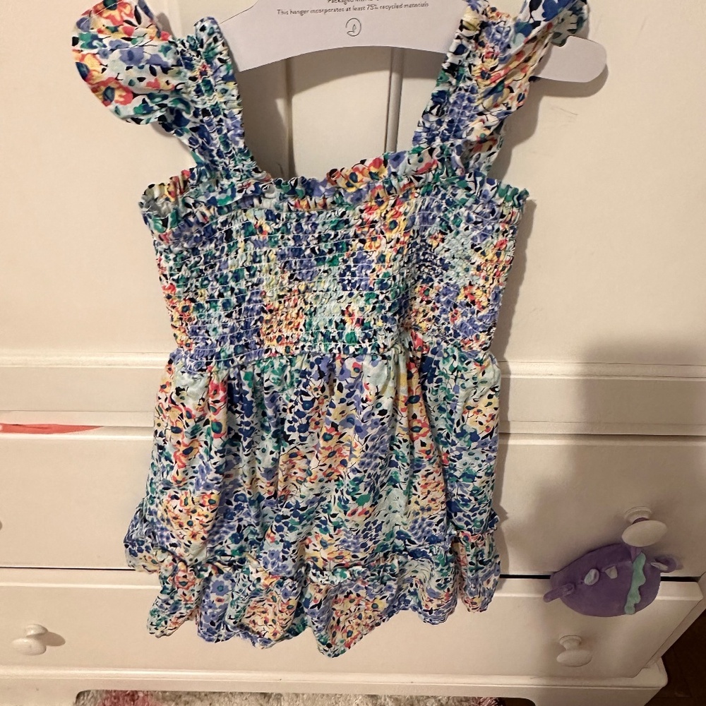 Jcrew factory toddler nap dress euc